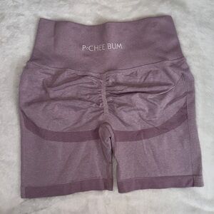 PCHEE BUM Women's Athletic Shorts - Purple